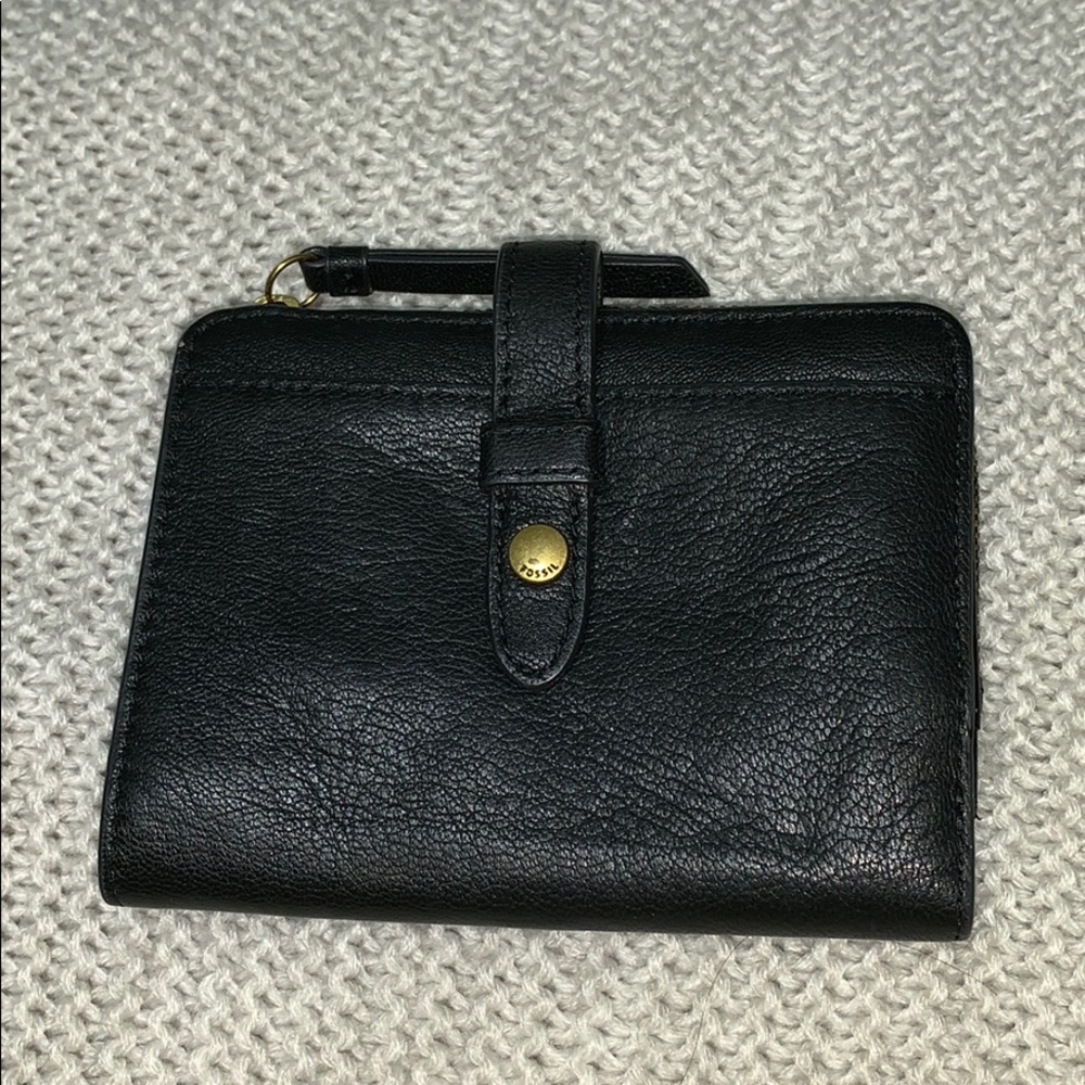 Black Fossil Wallet